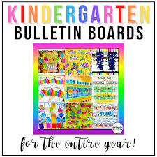 30 bulletin boards for kindergarten for