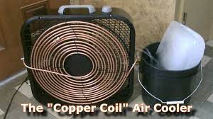 homemade ac the copper coil air