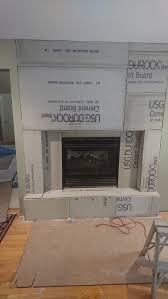 Fireplace Makeover Featuring Ledgestone