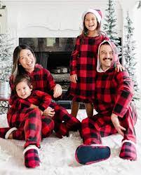 matching plus size family pajamas