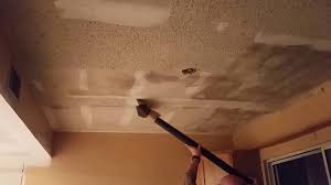 clean popcorn ceiling removal easy and