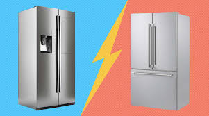 French door refrigerators have taken the market by storm and they are especially popular in new home packages and kitchen remodels. French Door Versus Side By Side Refrigerators Reviewed