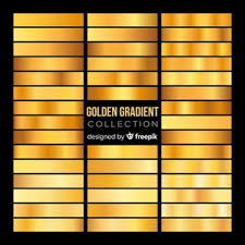 These values can help you match the specific shade you are looking for and even help you find complementary colors. Free Vector Golden Gradients Collectio