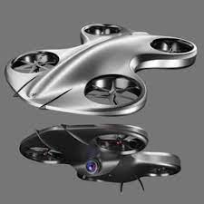 quadcopter drone concept free 3d