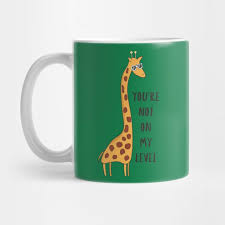 joke funny giraffe gift giraffe mug