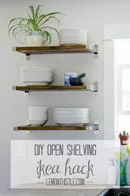 Diy Open Shelving For Our Kitchen