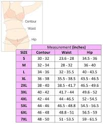 Jeans Body Shapers Size Chart Equilibrium