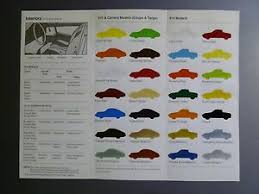 Details About 1974 Porsche 911 914 Factory Issued Color Chart Folder Brochure Rare Awesome