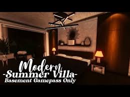 Modern Summer Villa I Basement Gamepass