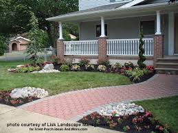 front yard landscape designs with