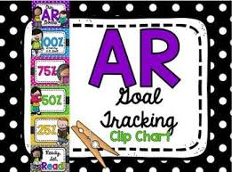 Ar Goal Tracking Clip Chart Percentages Goal Charts Ar