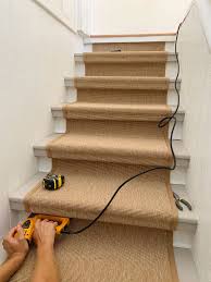 how to install a stair runner young