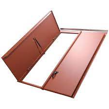 Bilco Classic Series Primed Steel Replacement Cellar Door For Sloped Foundation Red Primer