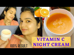 glowing skin homemade vitamin c cream