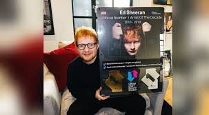 Ed Sheeran Named Uks Artist Of The Decade Post Global