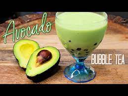 avocado bubble tea