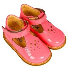T Bar Dolly Shoes In Shocking Pink From Angulus At Kidsen