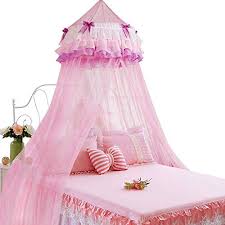 yizing mosquito net pink bed canopy