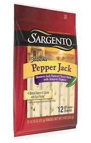 pepper jack natural cheese snack sticks
