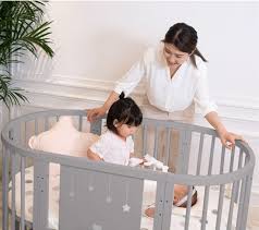 Bulk Movable Round Baby Bed