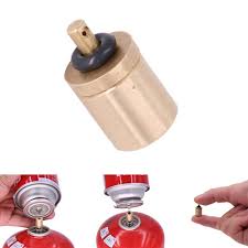portable gas refill adapter