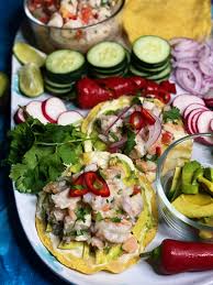 shrimp and tilapia ceviche two a