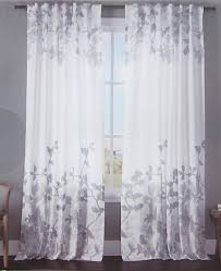 The curtains can be used on a curtain rod or a curtain track. Envogue Window Curtains Floral Climbing Vine Floral Border Print Grey White Gray Leaves Silhouette Floral Garden Branches Road Pocket Curtains 100 Cotton Drapes 2 Panels 50 By 96 Inch Buy Online In Saint Vincent And