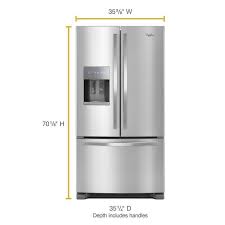 Whirlpool 25 Cu Ft French Door