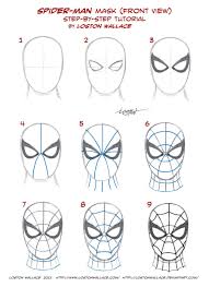 How to draw spiderman with easy step by step drawing tutorial for kids who like super heroes step 1. Spiderman No Mask Google Search Spiderman Drawing Spiderman Face Marvel Drawings