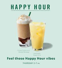 This dunkin donuts iced coffee recipe is perfect for a morning, afternoon or evening. Starbucks Happy Hour Special Stirs Up Buy One Get One Free Beverage Mile High On The Cheap