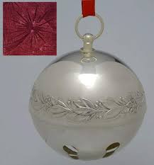 Sleigh Bell Silverplate Ornament
