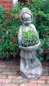 Swain Girl Stone Statue Garden Statue
