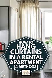 hang curtains in a al apartment