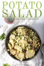 how to make no mayo potato salad