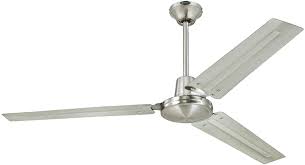 Looking to upgrade your ceiling fan? Westinghouse Lighting Westinghouse 7861400 Industrial 56 Inch Three Indoor Ceiling Fan Brushed Nickel Steel Blades Amazon Com