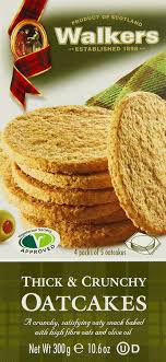 walkers oatcakes thick crunchy 300g