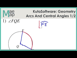 arcs and central angles