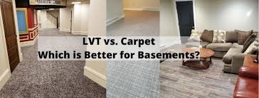 carpet what s better for a basement