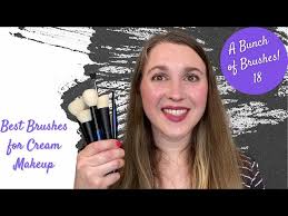 best brushes for cream makeup s