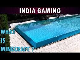 Minecraft Glass Swimming Pool