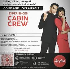 These job hiring is for male and female applicants who are willing to relocate to pampanga, kalibo or cebu. Indonesia Airasia Experienced Cabin Crew Recruitment October 2019 Better Aviation
