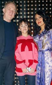 Approximately 250 daughter of salma hayek photos available for licensing. Salma Hayek S Daughter Makes Rare Public Appearance At Gucci S Show E Online Ca