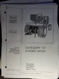 sears ff 20 garden tractor front
