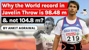 why the world record in javelin throw