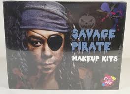 face art sae pirate makeup kits
