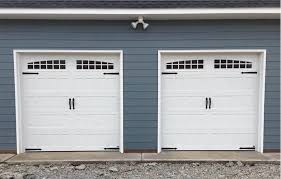 replace a broken garage door panel