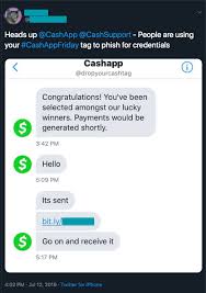 Try cash app using my code and we'll each get $5! Cash App Scams Legitimate Giveaways Provide Boost To Opportunistic Scammers Blog Tenable