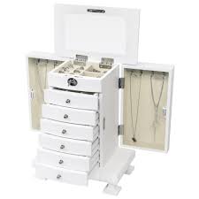 ktaxon 6 drawer wooden jewelry box
