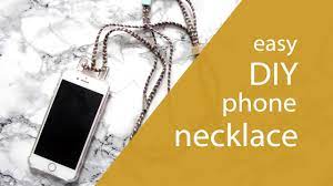 Check spelling or type a new query. Easy Diy Phone Necklace Youtube