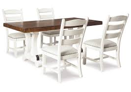 valebeck dining table and 4 chairs t d